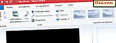 Hinzufügen von Titeln, Bildunterschriften und Credits in Windows Movie Maker
