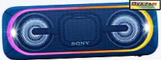 Granska Sony SRS-XB40 Bluetooth-högtalare: Extra bas och belysning!