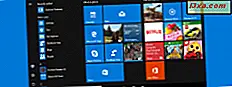 Sådan aktiveres startmenuen til Windows 10 i en enkelt kolonne, som i Windows 10 Mobile