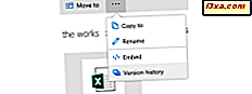 Sådan genoprettes tidligere versioner af dine filer og dokumenter ved hjælp af OneDrive
