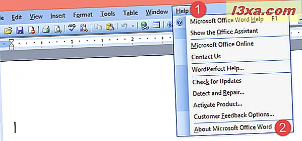 4 cách để tìm phiên bản Microsoft Office chính xác mà bạn đang sử dụng